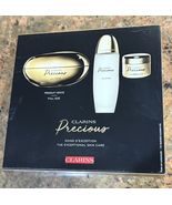 Clarins Precious The Exceptional Skincare Set La Creme, La Lotion, La Creme Eyes - $247.50