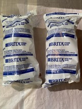 2 NEW SEALED BRITA REPLACEMENT WATER FILTER FOR PITCHER NO BOX - £7.60 GBP