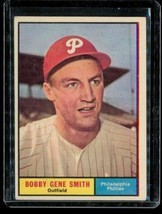 Vintage 1961 Topps Baseball Card #316 Bobby Gene Smith Philadelphia Phillies - £7.81 GBP