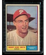 Vintage 1961 TOPPS Baseball Card #316 BOBBY GENE SMITH Philadelphia Phil... - £7.81 GBP