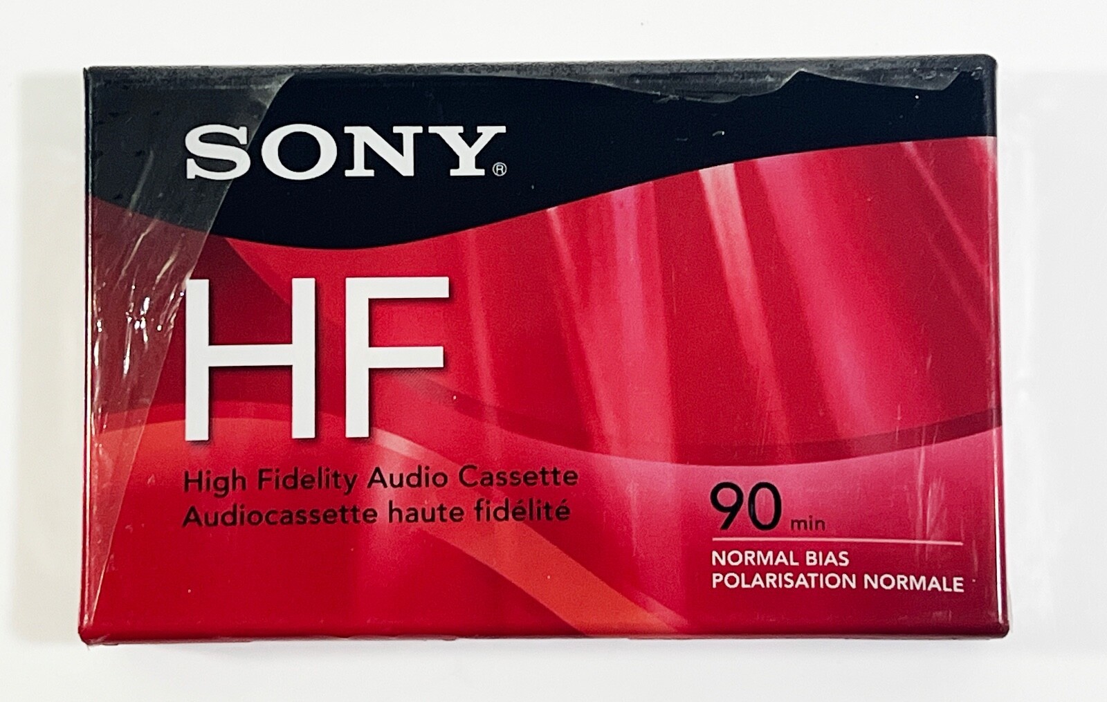 SONY HF 90 MINUTES HIGH FIDELITY NORMAL BIAS AUDIO CASSETTE TAPE, EASY-T... - $7.91