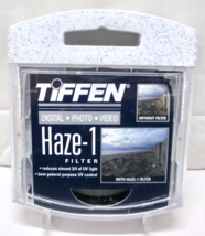 Tiffen UV Haze-1 62mm Lens Filter W/Case -  Made in USA - £7.43 GBP