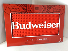 Budweiser King of Beers Bar Mat/ Rubber - SEALED! FAST SHIP!!! - £18.05 GBP