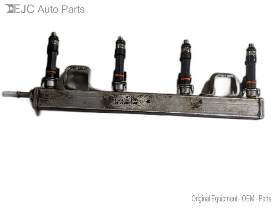 Fuel Injectors Set With Rail For 08-11 Ford Focus  2.0 4M5G9D280DB FWD - $69.25