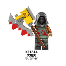Halloween Horror Series Butcher KF1814 Building Minifigure Toys - £2.71 GBP