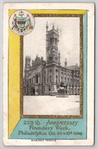 Philadelphia PA 1908 225th Anniversary Founder Week Masonic Temple Postcard B48 - £10.31 GBP