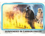 1980 Topps Star Wars #206 Suspended In Carbon Freeze Boba Fett Vader Y - £0.69 GBP