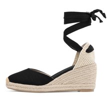 Women&#39;s Espadrille Ankle Strap Sandals Comfortable Slippers Ladies Womens Casual - £42.58 GBP
