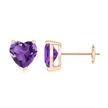 Authenticity Guarantee

ANGARA Natural 2.2 Ct Amethyst Solitaire Heart Stud E... - $659.00