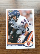 1991 Upper Deck #229 Mike Singletary - Chicago Bears - NFL - Fresh Pull - £1.55 GBP