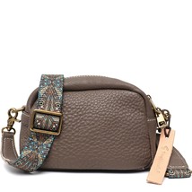 Vintage Bohemia Style Women Genuine Leather Shoulder Handbags Casual Soft Real C - £66.87 GBP