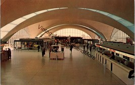 Interior View of Airport Terminal Building Lambert St. Louis MO Postcard PC295 - £3.92 GBP