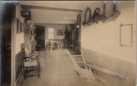 Fruitlands Harvard Massachusetts Shaker House Museum Interior RPPC Postcard B22 - $14.95