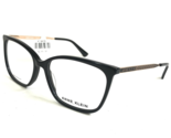 Anne Klein Eyeglasses Frames AK5095 001 BLACK Gold Square Full Rim 56-16... - $55.91
