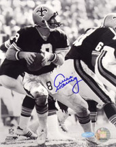 Archie Manning signed New Orleans Saints 8x10 Photo Vintage B&amp;W- Steiner Hologra - £53.69 GBP