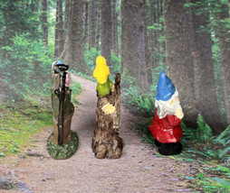 Miniature Fairy Garden Flowerpot Garden Sign Gnome Figurines Resin New - £3.72 GBP