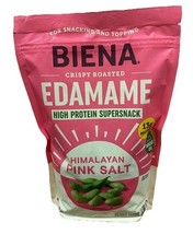 2 Packs Biena Crispy Roasted Edamame, Himalayan Pink Salt, 18 Ounce - $38.50