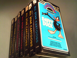 [i31] VHS (Pick from lot) ALL STAR CARTOONS Porky, Betty Boop, Felix, Popeye etc - £21.89 GBP