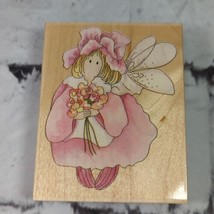 Stamps Happen Camellia Flower Fairy Rubber Stamp - £7.81 GBP