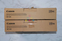 2 Cosmetic Canon iR C7055,C7065,C7260 Waste Toner Containers WT-204 FM1-P094-010 - $56.43