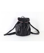Vtg 90s Streetwear Southwestern Trim Multipocket Cinch Mini Rucksack Bac... - $1,170.11 MXN