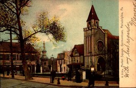 Market Square, Germantown, Philadelphia, Pennsylvania-1907 UDB POSTCARD-BK58 - £3.91 GBP