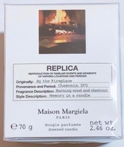 Maison Margiela Replica By The Fireplace Scented Candle 2.46 OZ / 70 g Brand New - £22.84 GBP