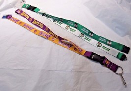 NBA Reversible Lanyard Keychain 23&quot; Long 3/4&quot; Wide by Aminco Select Team Below - £7.98 GBP