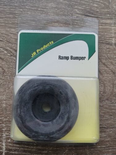 JR Products 10715 2-1/2&quot; Rubber Ramp Bumper. Black - $11.83