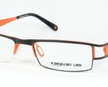 KARAVAN LAB KL 230 F54 10 BLACK /ORANGE EYEGLASSES GLASSES 50-17-135mm F... - $85.66