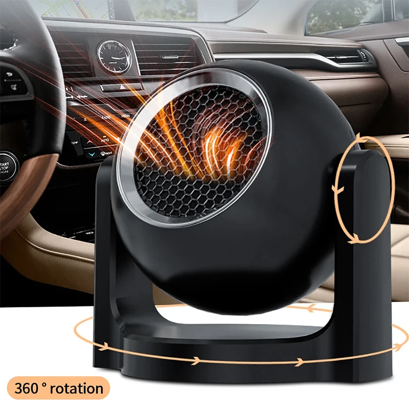 Car Heater Fan 12V 120W Car Heater Electric Cooling Heating Webasto Auto - £17.99 GBP+
