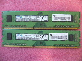 QTY 1x 8GB DDR3 PC3-12800U 1600Mhz non-ECC desktop memory Samsung 698651... - $63.00