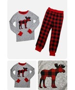 Eddie Bauer ~ Unisex ~ Plaid Buffalo Check Fleece ~ 2 Piece Pajama Set ~... - $28.06 CAD
