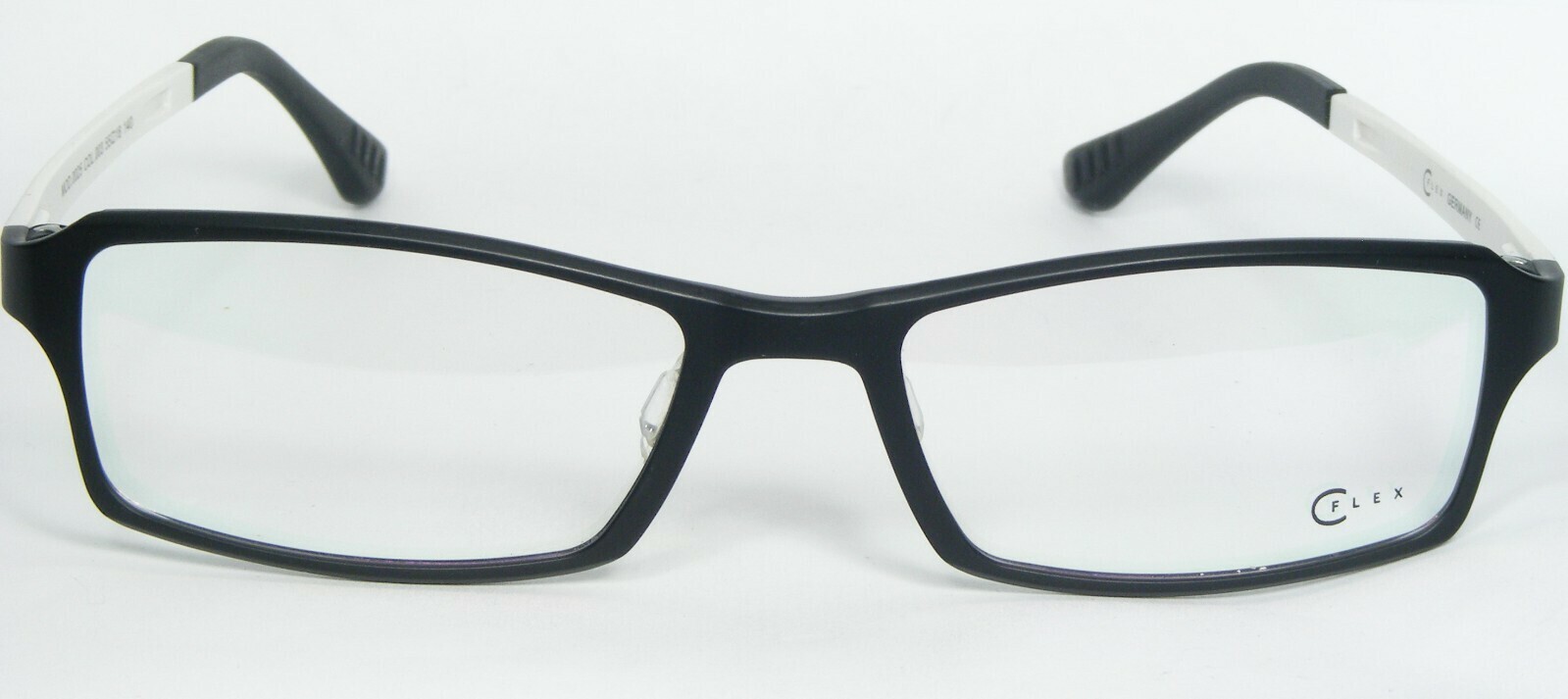 Flex Mod 0025 003 Noir Mat/Blanc Lunettes Monture 55-18-140mm Allemagne Item image 2
