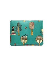 Printed Leatherette Unisex Card Holder Wallet Pocket Orga Purse Batua Gi... - $616.20 MXN