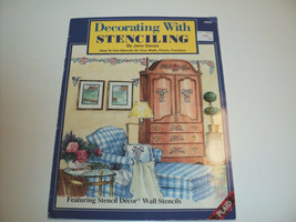 Decorating with Stenciling by Jane Gauss 1991 Very Good Condition #8658 ... - £8.11 GBP