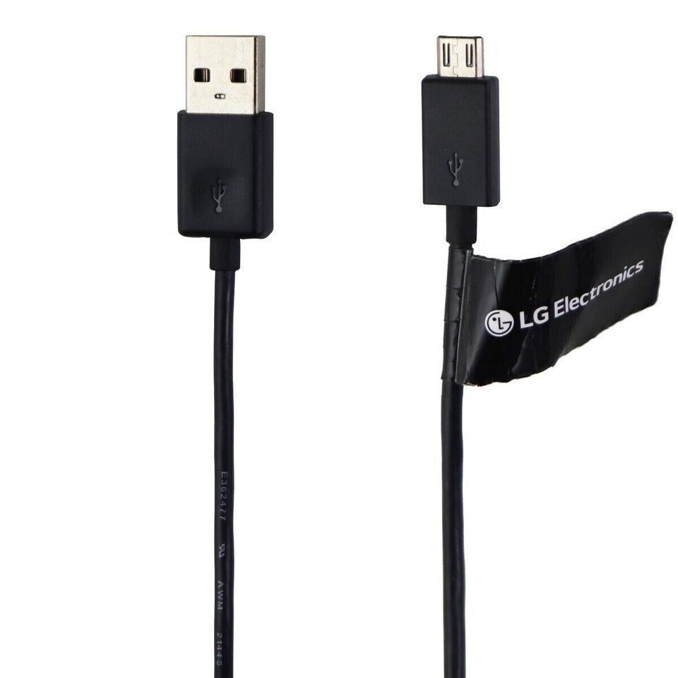 LG USB Data Cable (Micro-USB) to USB Charging/Transfer Cable - Black EAD62330102 - $8.86