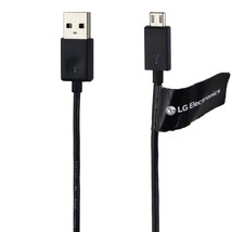 LG USB Data Cable (Micro-USB) to USB Charging/Transfer Cable - Black EAD62330102 - £6.85 GBP