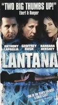 LANTANA (vhs) four couples are drawn into a missing woman case - $94.99 MXN