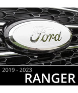2019-2023 Ford Ranger Logo Emblem Insert Overlay Decals - WHITE (Set of 2) - £18.07 GBP