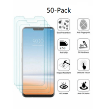 50-Pack HiTechFix Tempered Glass Protector for iPhone X/Xs/11 Pro 5.8&quot; CLEAR - £37.38 GBP