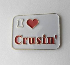 I Love Cruisin Automobile Slogan Novelty Lapel Pin Badge 1 Inch - £4.27 GBP