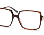 NEW TOM FORD TF5915-B 052 Havana Eyeglasses Frame 53-16-135mm B48mm Italy - £174.22 GBP