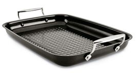 All-Clad Outdoor Nonstick Roaster Set 15x11 Inch Oven Grill Safe 500F Ro... - €44,85 EUR+