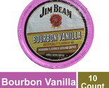 Jim Beam Bourbon Vanilla Single Serve Coffee, 10 cups, Keurig 2.0 Compat... - $12.00
