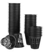 100 PCS 2 Inch Net Pots, Hydroponics Cup, Net Cups for Indoor or Outdoor... - $17.95