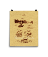 Fishing Reel 1903 Vintage Fisherman Patent Art Print Poster, 8x10 or 16x20 - £14.18 GBP+