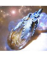 HAUNTED NECKLACE AURIC VEIL HIGHEST AURA ALIGNMENT HIGHEST LIGHT COLLECT... - $10,855.38 MXN