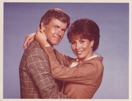 Knot&#39;s Landing original CBS 7x9 inch TV color photo Don Murray Michelle Lee - $29.99