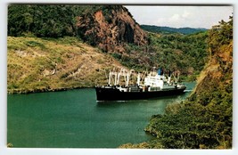 Prudential Lines Ship Boat Postcard Panama Canal Chrome Mike Roberts Unused - £7.27 GBP